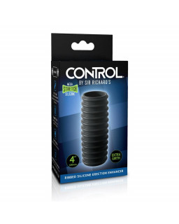 Prolongador de la Ereccion Control Ribbed Silicona