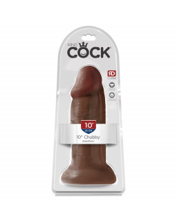 Dildo Chubby 10 Marron