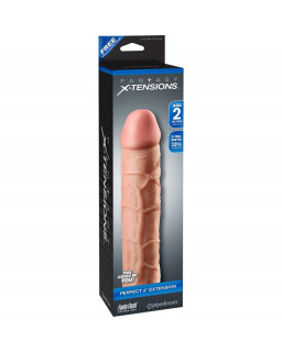 Fantasy X tensions Perfect 51 cm Extension de Pene Color Natural