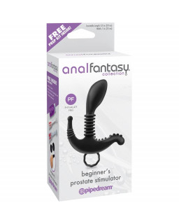 Anal Fantasy Collection Estimulador de Prostata para Principiantes Color Negro