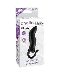 Anal Fantasy Collection Pull Plug Vibe Color Negro