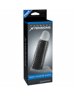 Fantasy X tensions Funda de Pene Placer Magico Color Negro