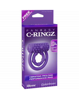 Fantasy C Ringz Anillo Vibrador Prolongador del Rendimiento Purpura