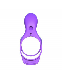 Fantasy C Ringz Anillo Vibrador para Parejas Ultimate Cage Purpura