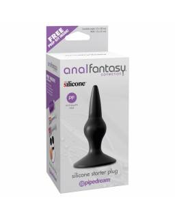 Anal Fantasy Collection Plug Silicona Iniciacion Color Negro