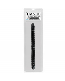 Basix Rubber Works 457 cm Doble Verga Color Negro