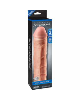 Fantasy X tensions Mega 76 cm Extension de Pene Color natural