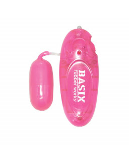 Basix Rubber Works Jelly Egg Color Rosa