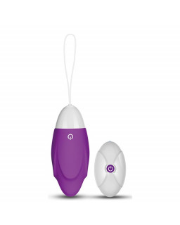 Huevo Vibrador iJoy Control Remoto USB Purpura