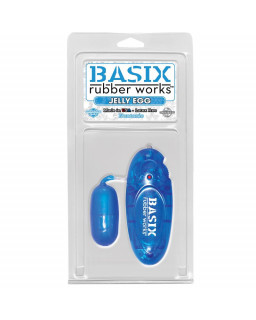 Basix Rubber Works Jelly Egg Color Azul