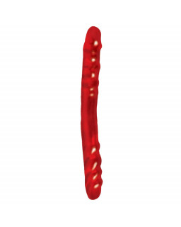 Dildo Doble Color Rojo 337 cm