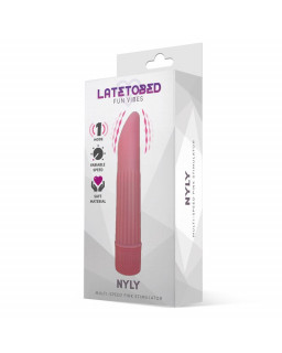 Nyly Estimulador Multi Velocidad Rosa