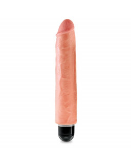 King Cock Vibrador Stiffy de 10 Color Natural