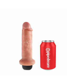 King Cock Dildo Eyaculador 6 Color Natural