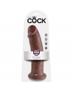 King Cock Pene de 10 Color Marron