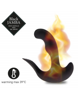 Jamba Vibrador Anal y Estimulador Punto G Negro