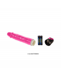 Baile Vibrador Realista Rosa