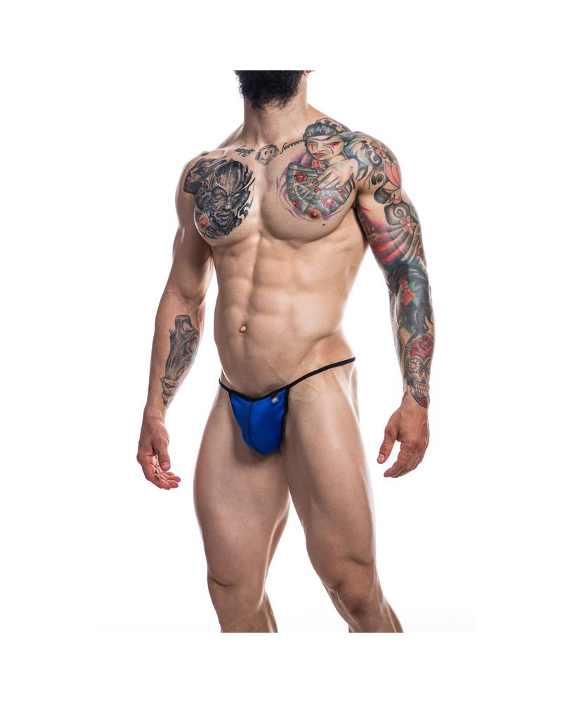 Tanga G String Provocative Royal Blue