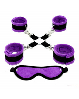 Rimba Bondage Play Set de Bondage Color Purpura