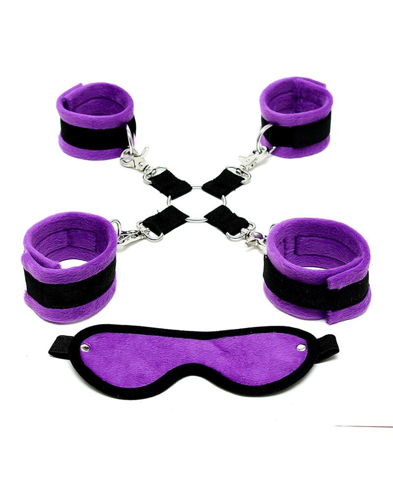 Rimba Bondage Play Set de Bondage Color Purpura