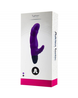 Vibrador Typhoon Silicona 178 x 39 cm Negro