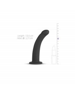 Arnes con Dildo de Silicona Negro