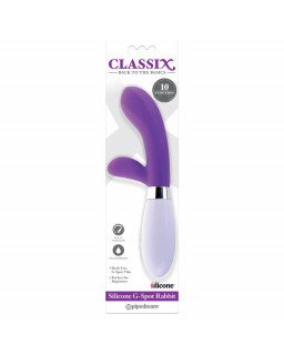 Vibrador G Spot Rabbit Purpura