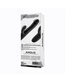 Angus Vibrador con Funcion de Movimiento Thrusting 2 Motores Silicona USB