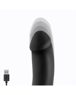 Angus Vibrador con Funcion de Movimiento Thrusting 2 Motores Silicona USB