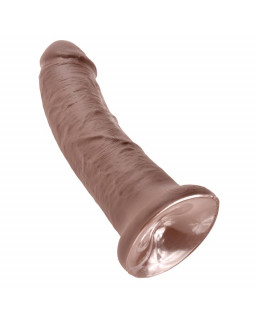 King Cock Pene de 8 Color Marron