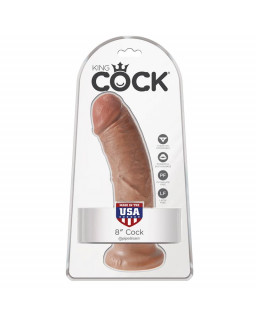 King Cock Pene de 8 Bronceado