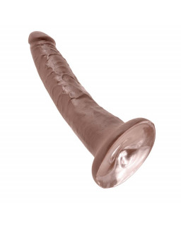 King Cock Pene de 1778 cm Color Marron