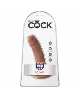 King Cock Pene de 6 Bronceado