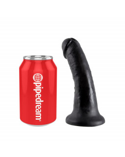 King Cock Pene de 6 Color Negro