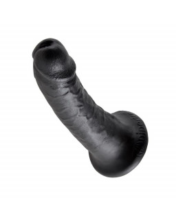 King Cock Pene de 6 Color Negro