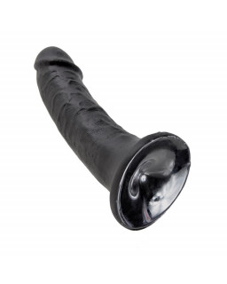 King Cock Pene de 6 Color Negro