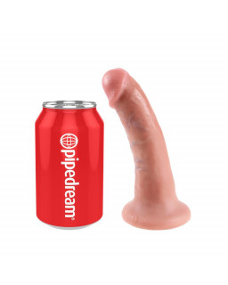 King Cock Pene de 6 Color Natural