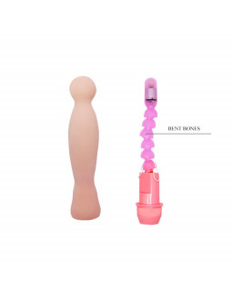 Dildo VIbrador Color Natural 22 cm