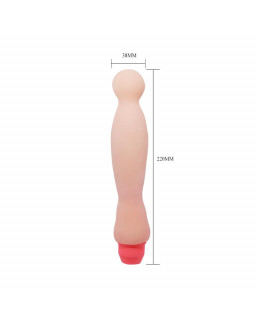 Dildo VIbrador Color Natural 22 cm