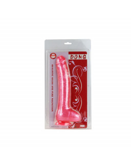 Baile Dildo con Ventosa color Rosa