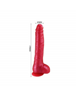 Baile Dildo con Ventosa color Rosa