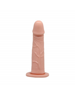 Baile Arnes con Dildo Vibrador Natural 15 cm