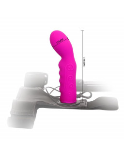 Arnes con Dildo Purpura 155 cm