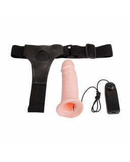 Arnes con Dildo Hueco Mens Pants Vibrador