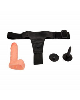 Arnes con Dildo Realista Natural 15 cm