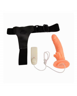 Baile Arnes con Dildo y Control Remoto 18 cm