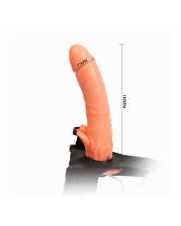 Baile Arnes con Dildo y Control Remoto 18 cm