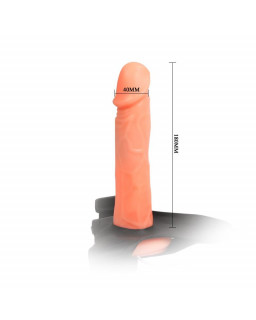 Arnes con Dildo Hueco Jessica 18 cm