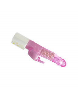 Baile Vibrador Transparente Color Rosa