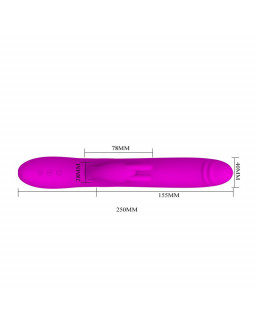 Vibrador y Rotador Byron Color Purpura